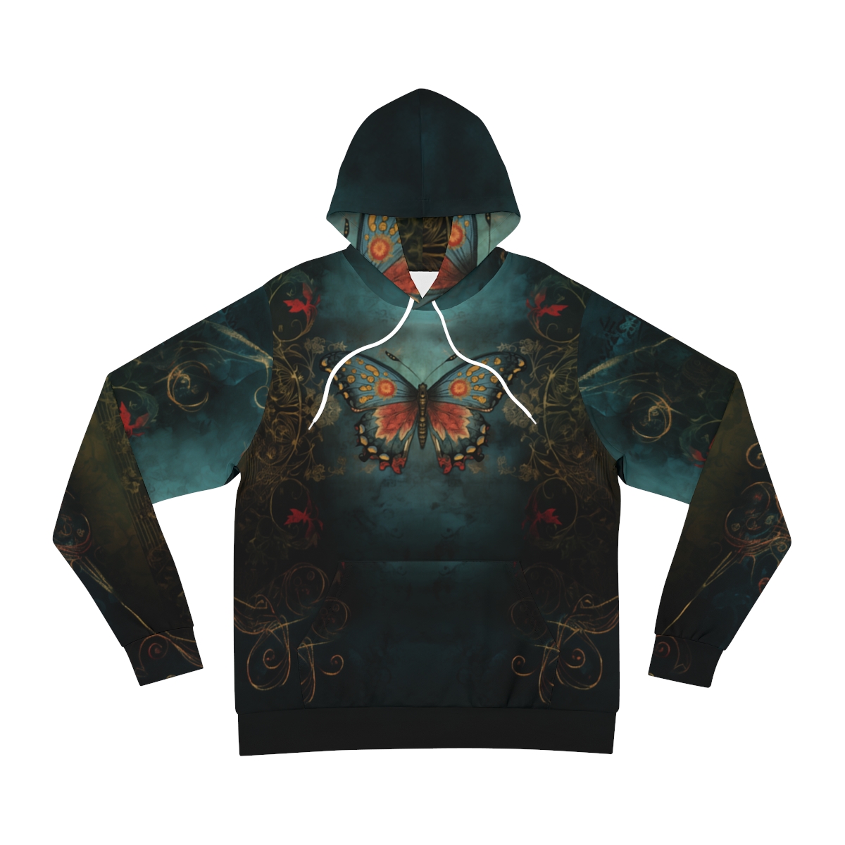 Firy Grunge Goblincore Hoodie with Butterfly – Mowbi