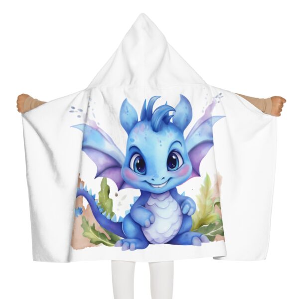 Kid’s Baby Dragon Hoodie Blanket – Youth Hooded Towel