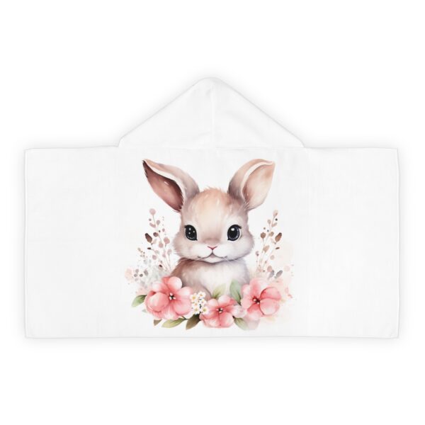 Kid’s Baby Bunny Hoodie Blanket – Youth Hooded Towel