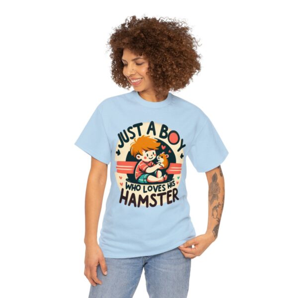 Just a Boy Who Loves Her Hamster T-Shirt