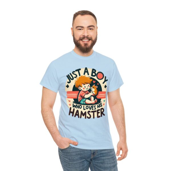 Just a Boy Who Loves Her Hamster T-Shirt