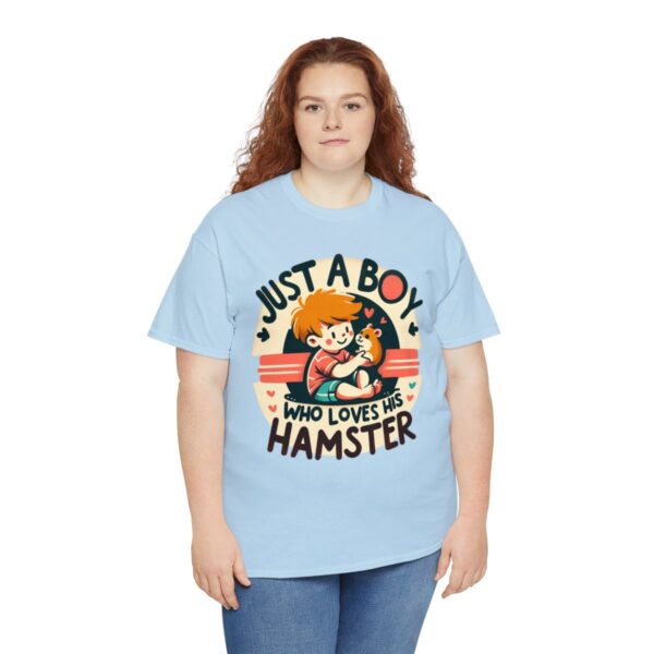 Just a Boy Who Loves Her Hamster T-Shirt