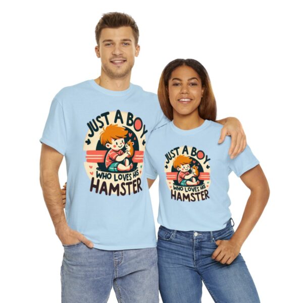 Just a Boy Who Loves Her Hamster T-Shirt