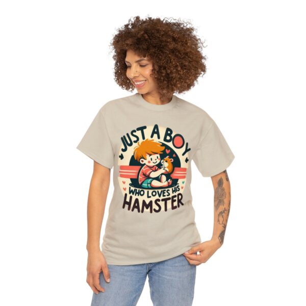 Just a Boy Who Loves Her Hamster T-Shirt