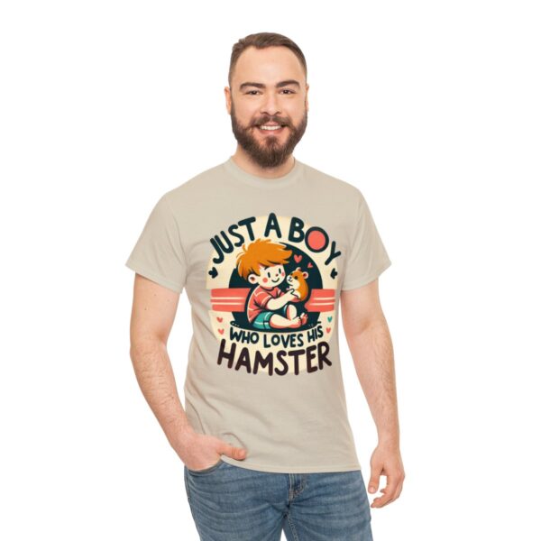 Just a Boy Who Loves Her Hamster T-Shirt