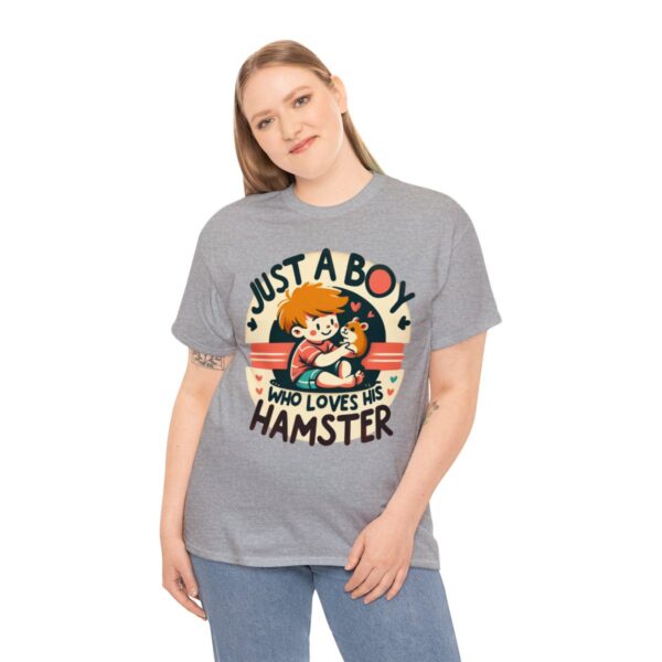 Just a Boy Who Loves Her Hamster T-Shirt