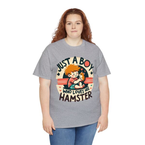 Just a Boy Who Loves Her Hamster T-Shirt