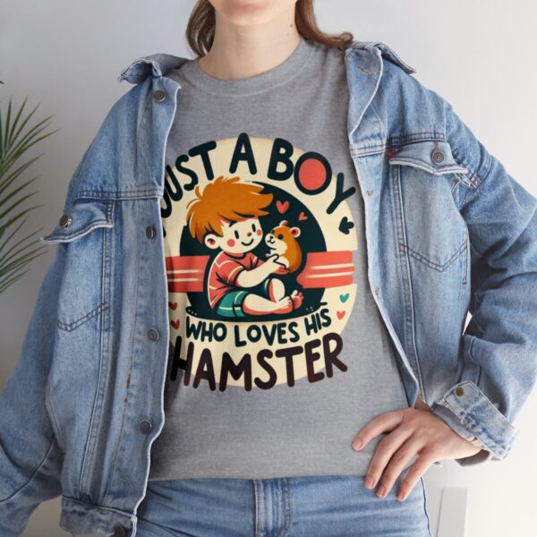 Just a Boy Who Loves Her Hamster T-Shirt