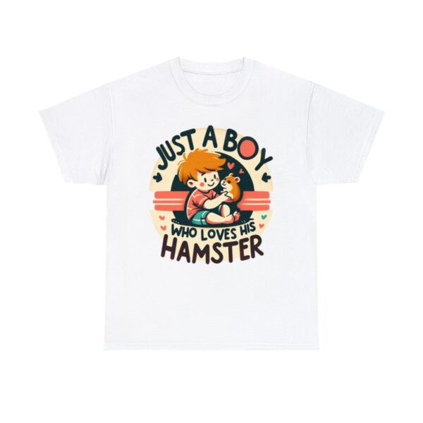 Just a Boy Who Loves Her Hamster T-Shirt