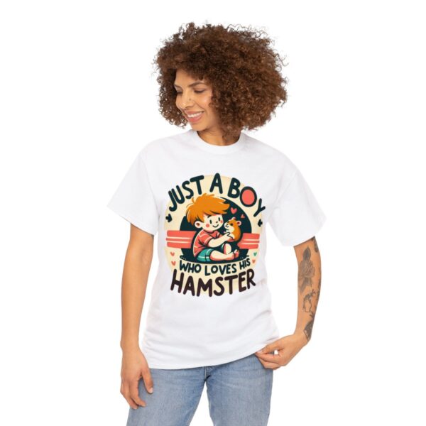 Just a Boy Who Loves Her Hamster T-Shirt