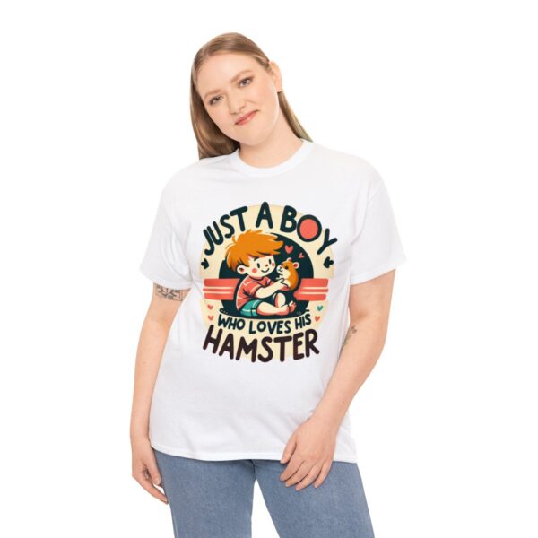 Just a Boy Who Loves Her Hamster T-Shirt