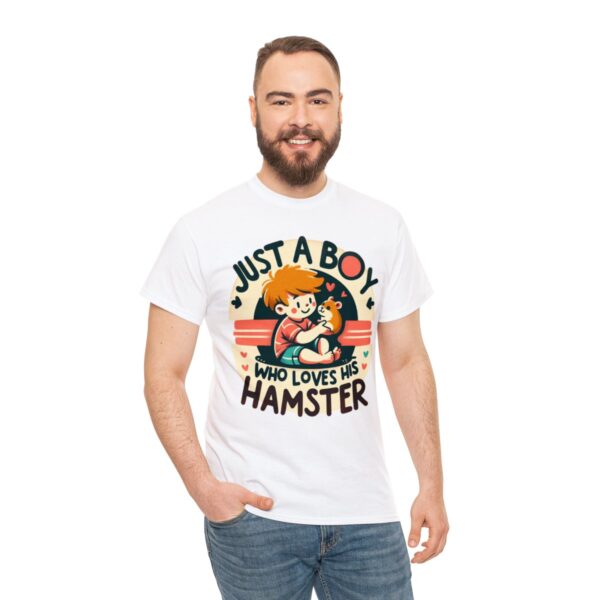 Just a Boy Who Loves Her Hamster T-Shirt