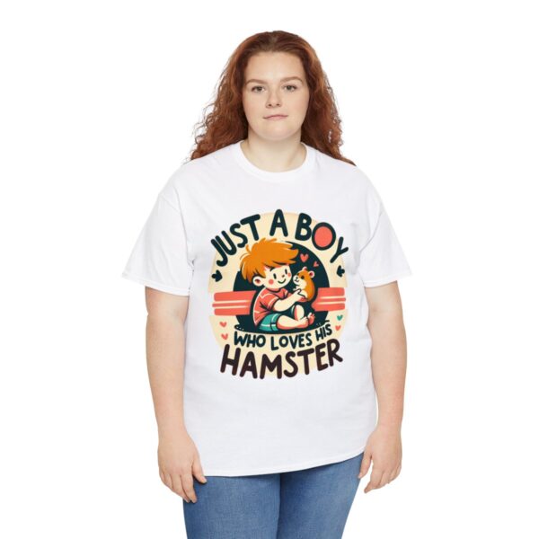 Just a Boy Who Loves Her Hamster T-Shirt