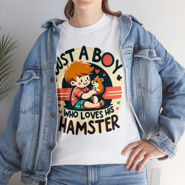 Just a Boy Who Loves Her Hamster T-Shirt