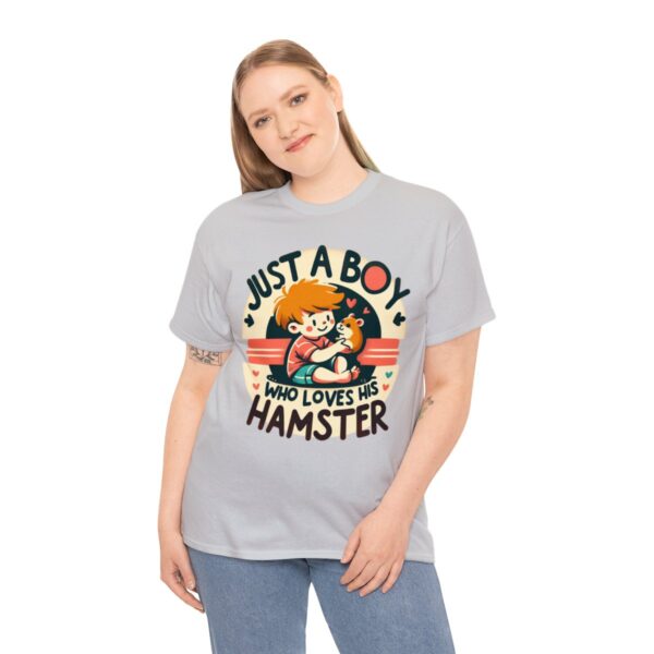 Just a Boy Who Loves Her Hamster T-Shirt