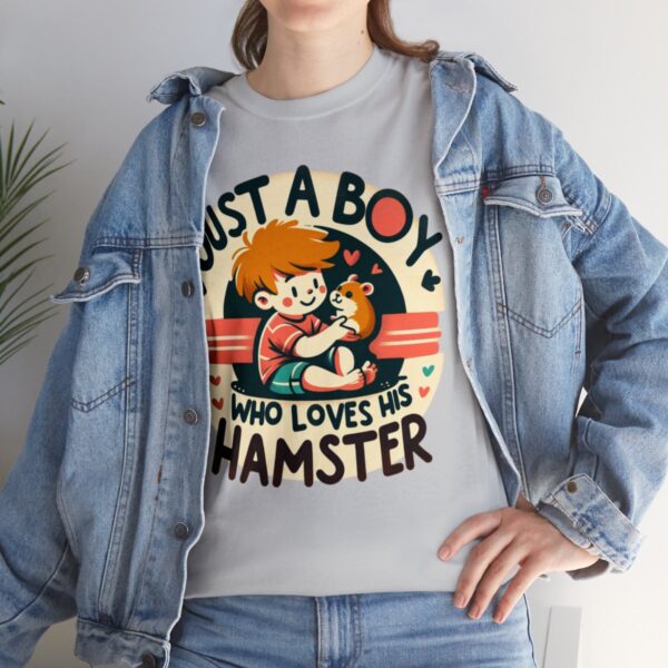 Just a Boy Who Loves Her Hamster T-Shirt