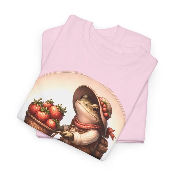 Frog Bicycle Strawberry T-Shirt