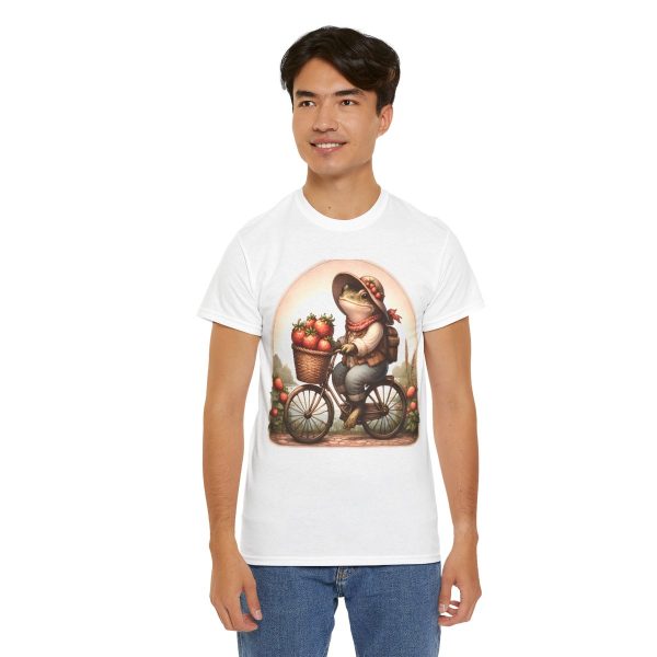 Frog Bicycle Strawberry T-Shirt
