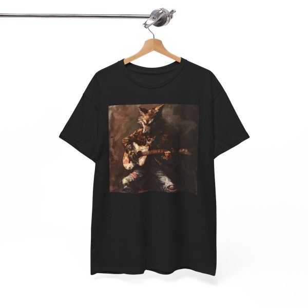 Wolf Playing the Guitar T-Shirt