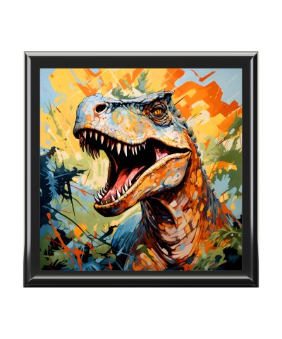 72880 249 400x480 - Pop Art Tyrannosaurus Rex (T-Rex) Art Print Gift and Jewelry Box