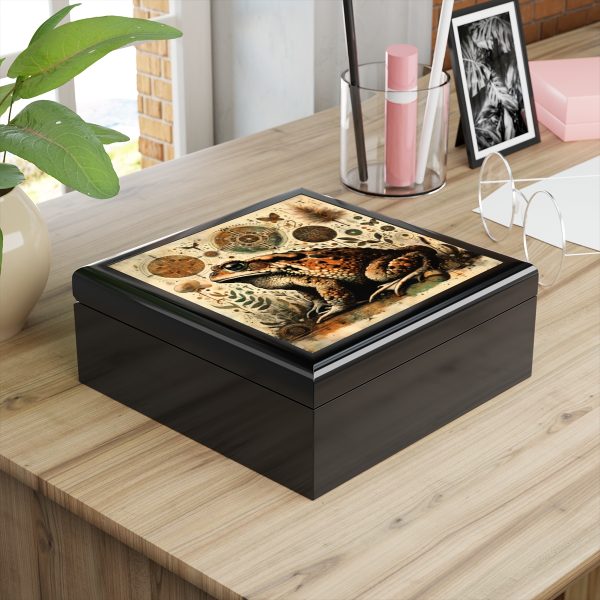 Goblincore Toad Memory Box – Fairycore grunge style trinket box