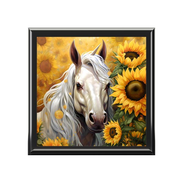 Sunflower Horse Memory Box