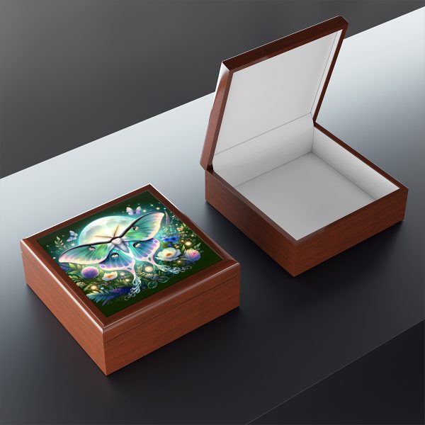Luna Moth Memory Box