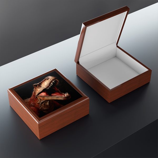 The Tyrannosaurus Rex Art Print Gift and Jewelry Box