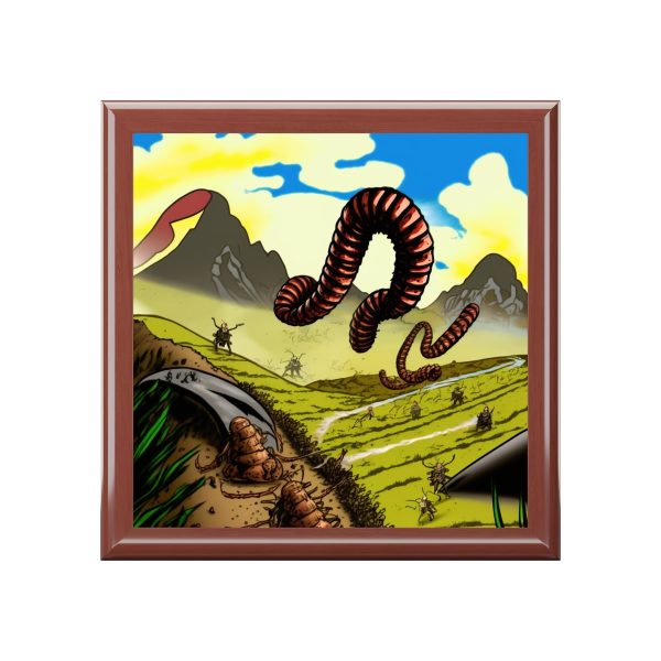 MIllipedes Rule Gift and Jewelry Box. Amp up your room with this trinket box. Fill it up with mementos and treasures.