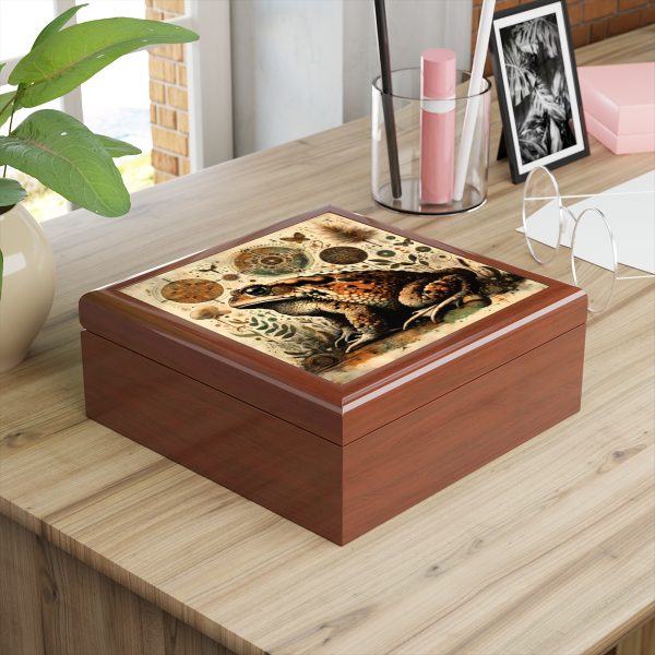 Goblincore Toad Memory Box – Fairycore grunge style trinket box