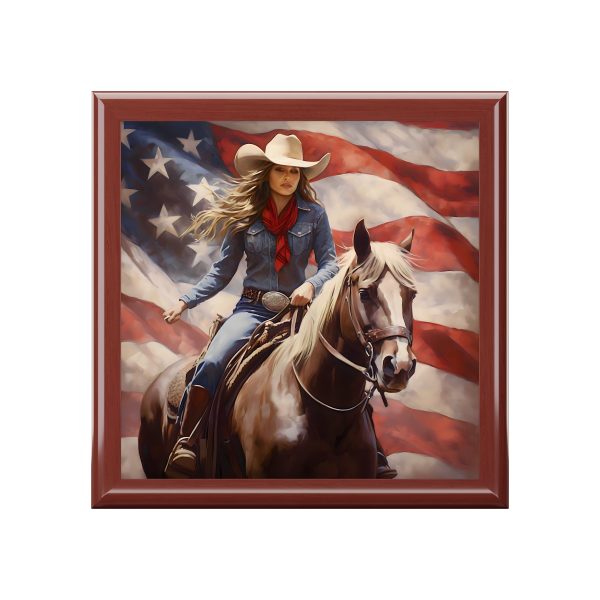 American Cowgirl Memory Box