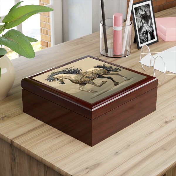 Japandi Stallion Memory Box