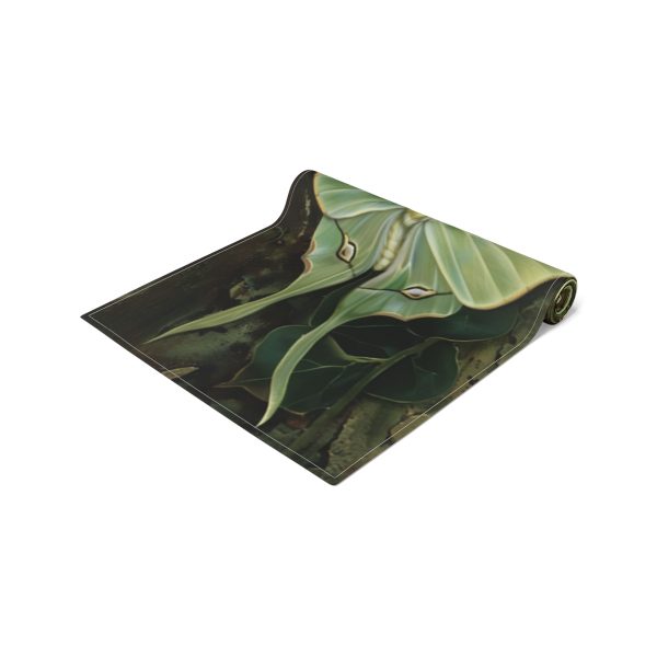 Luna Moth Table Runner – 16″ x 72″ and 16″ x 90″