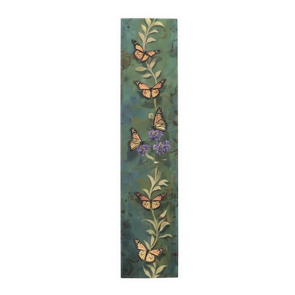 Monarch Migration Table Runner – 16″ x 72″ and 16″ x 90″
