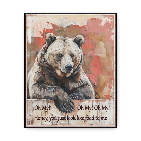 Honey, You Look Like Food to Me – Grizzly Bear Art Print