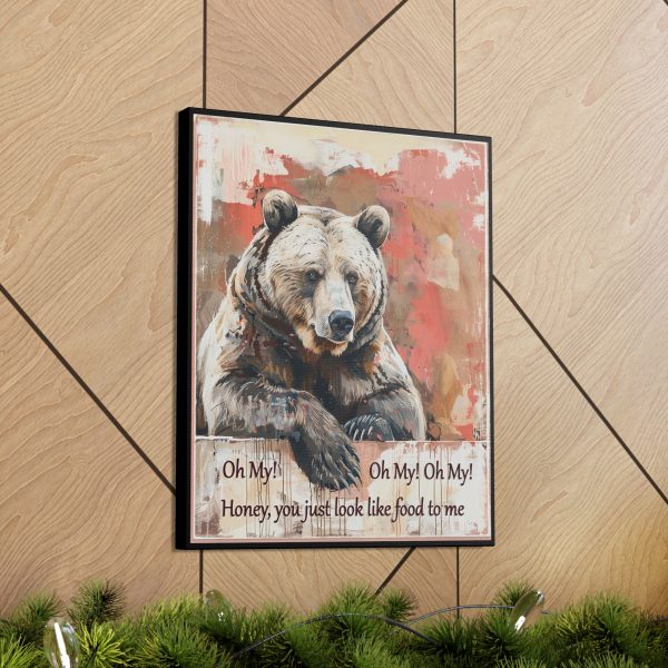 Honey, You Look Like Food to Me – Grizzly Bear Art Print