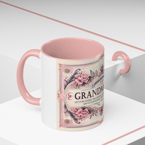 Celebrate Grandmother with a Memorable Keepsake: The Official Grandmother Certificate Coffee Mug