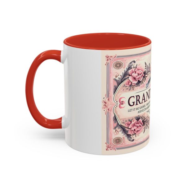 Celebrate Grandmother with a Memorable Keepsake: The Official Grandmother Certificate Coffee Mug