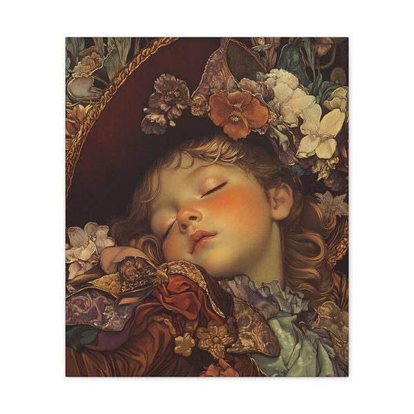 Sleeping Beauty – Cowboy & Cowgirl Canvas Wall Art Print – Southwestern & Western Home Decor