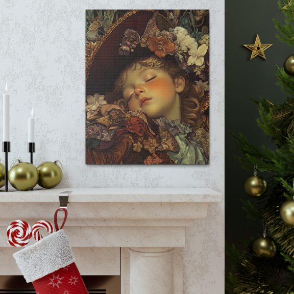 Sleeping Beauty – Cowboy & Cowgirl Canvas Wall Art Print – Southwestern & Western Home Decor