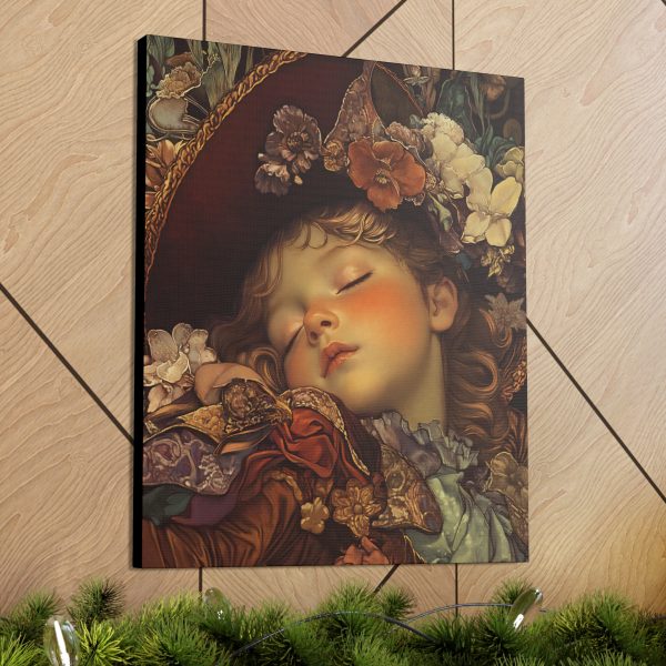 Sleeping Beauty – Cowboy & Cowgirl Canvas Wall Art Print – Southwestern & Western Home Decor